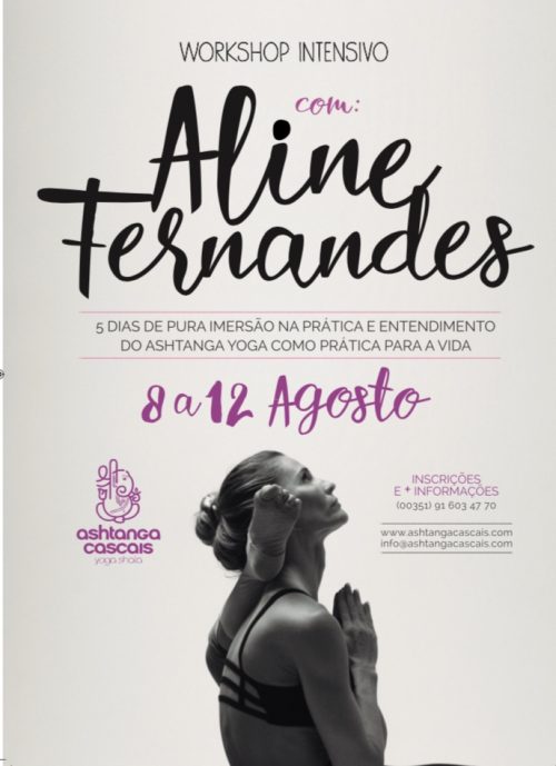 ASHTANGA YOGA WORKSHOP WITH ALINE FERNANDES
