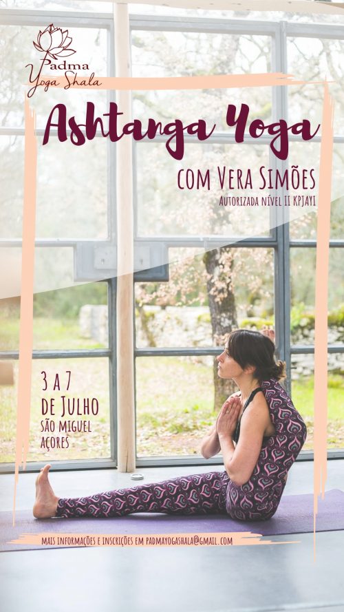 WORKSHOP VERA SIMÕES, 3 A 7 DE JULHO, S.MIGUEL, AÇORES