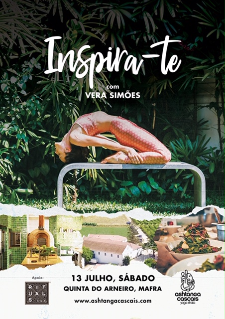RETIRO “INSPIRA-TE” COM VERA SIMÕES, 13 DE JULHO, NA QUINTA DO ARNEIRO