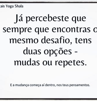 CHANGE OR REPEAT!