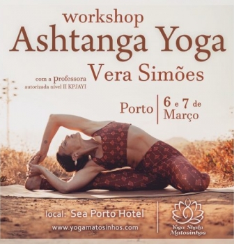 WORKSHOP ASHTANGA YOGA, 6 E 7 MARÇO, NO PORTO