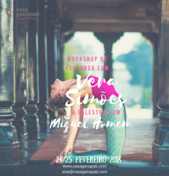 Ashtanga Yoga Workshop with Vera Simões, from February 24th to 25th, in Casa Ganapati, Porto